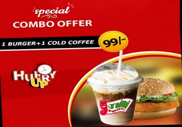1 Veg Cheese Pizza 1 Cheese Sandwich 1 Cold Coffee Classic Jumbo