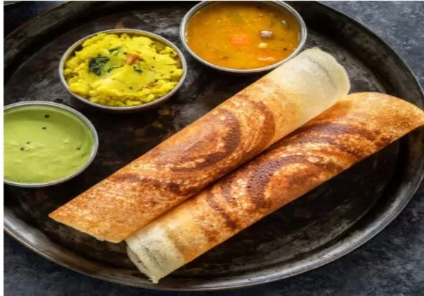 1 Veg Chaumein 1 Masala Dosa