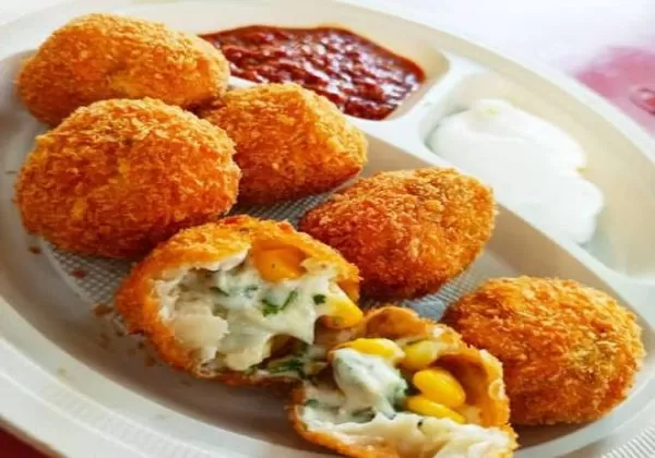Cheese Kurkure Momos