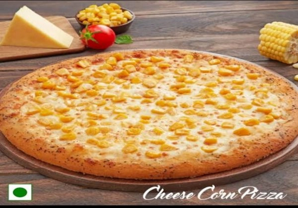 Corn Cheese Pizza  