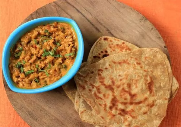 Dal Fry Plain Rice 4 PlainTawa Chapati Sabji Salad