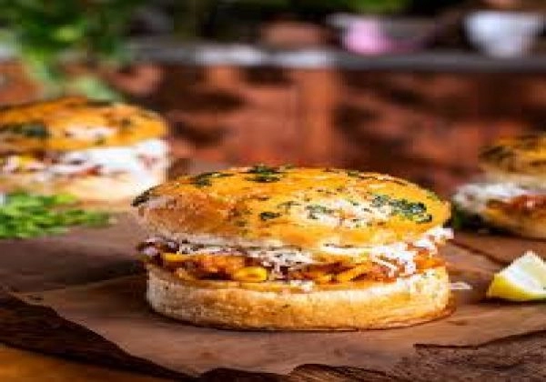 Masala Cheese Burger 