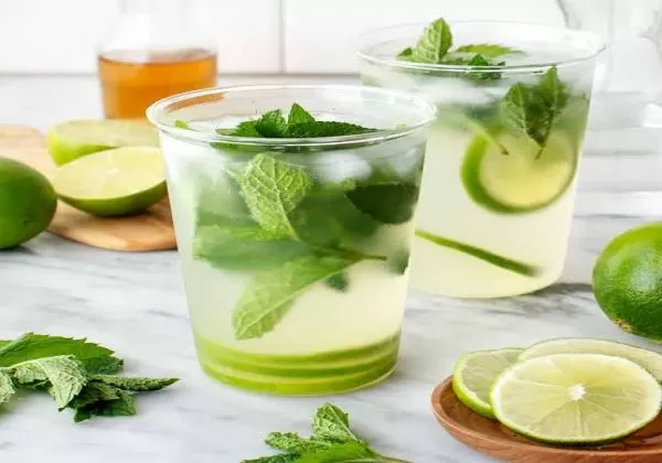 Apple Mojito Shots
