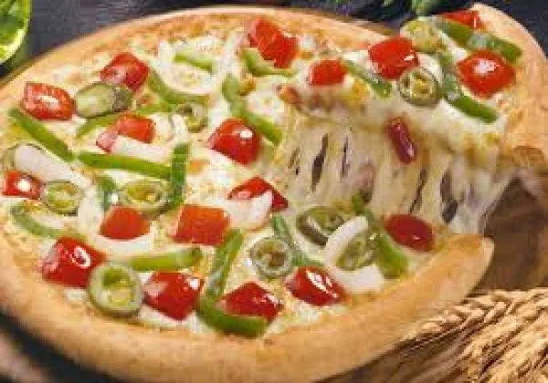 Onion Capsicum Pizza