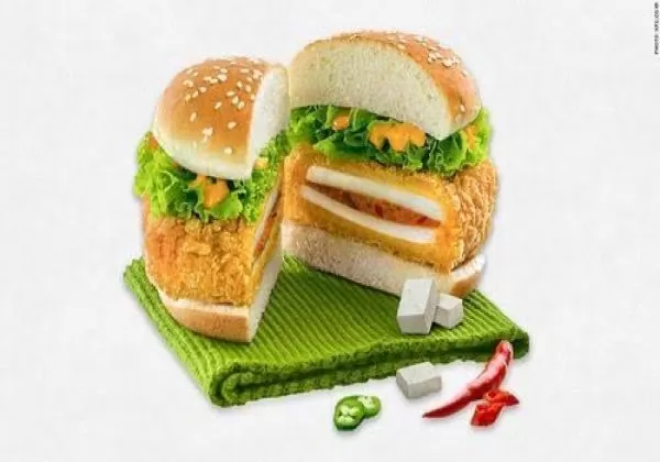 Veg Cheese Burger 