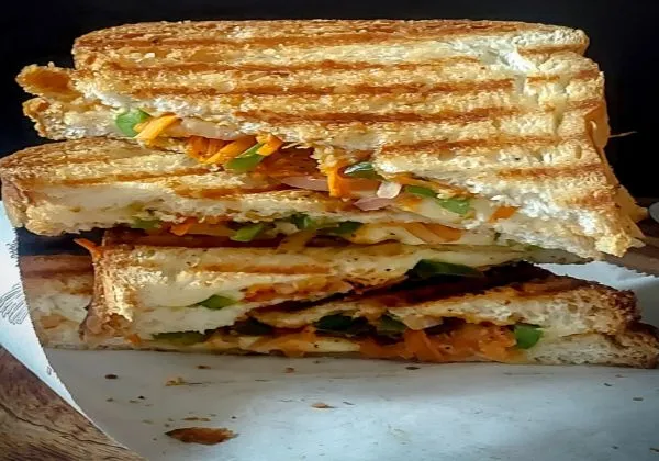 Paneer Masala Sandwich