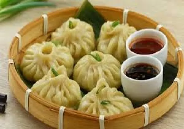 Cheese Corn Steam Momos