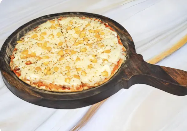  Cheese Corn Pizza 